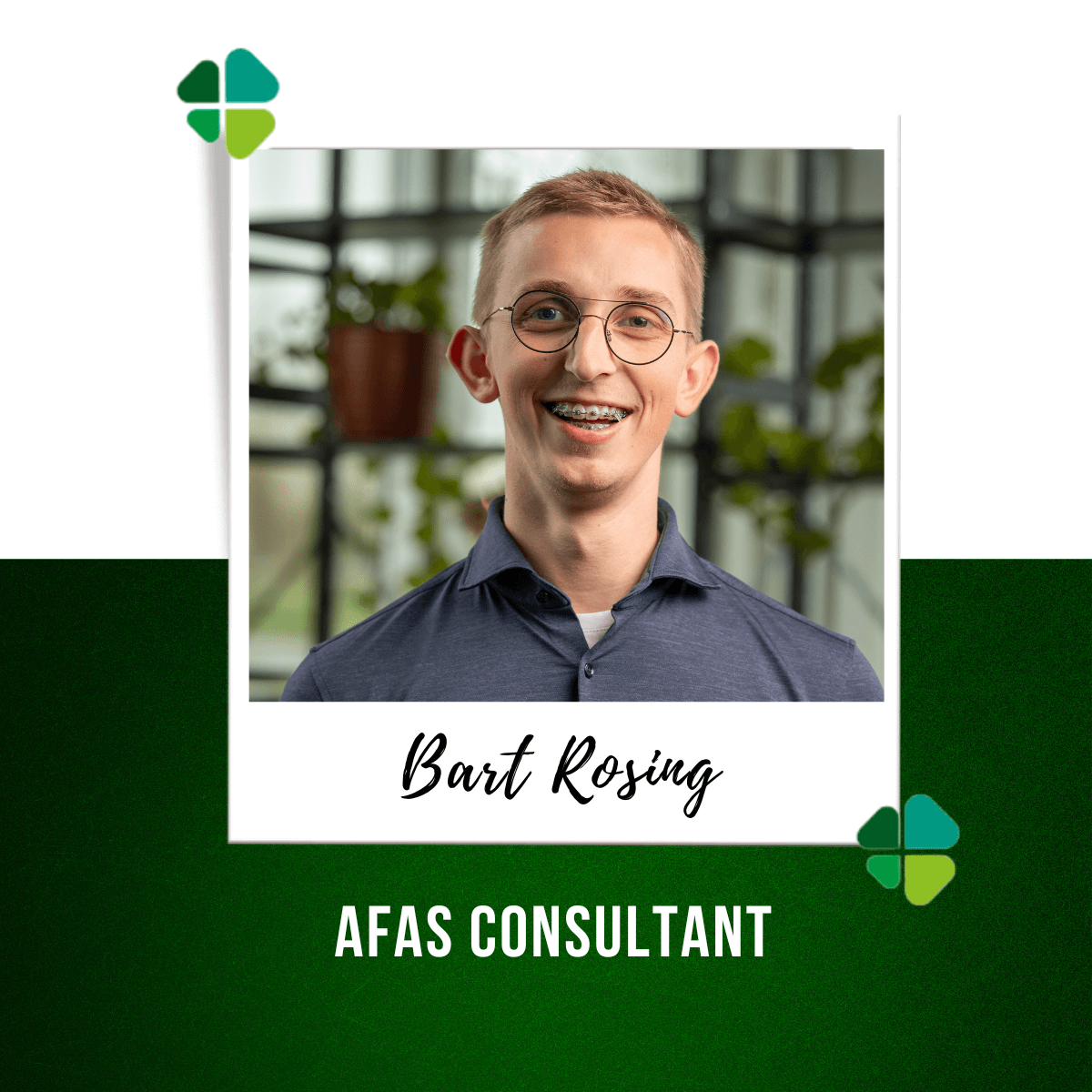 Portretfoto Bart Rosing - AFAS Consultant - VIER Consultancy